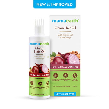 Mamaearth Onion Hair Oil With Onion Oil & Redensyl - 250 Ml