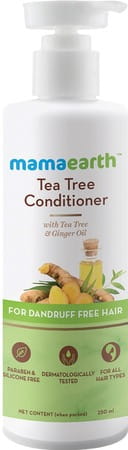 Mamaearth Tea Tree & Ginger Oil Anti Dandruff Conditioner  Box Of 250 Ml