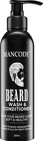 Mancode Beard Wash & Conditioner, 200ml