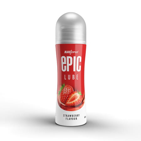 Manforce Epic Strawberry Flavour Lube 60 Ml