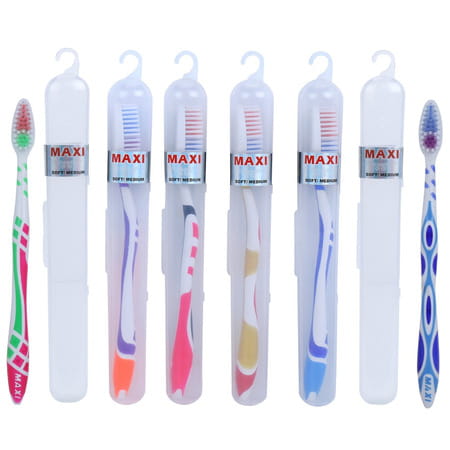 Maxi For You Travel Pack Soft Toothbrush (Pack Of 6)