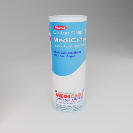 Medica Medicrepe Cotton Crepe Bandage 10 Cm X 4 Mtr