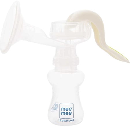 Mee Mee Easy To Use Manual Breast Pump - White - 1 Unit