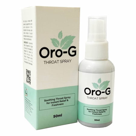 Oro-G Throat Spray For Soothing Throat Spray For Instant Relief & Freshness