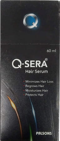 Palsons Sera Qsera Hair Serum 60ml - Minimises Hair - Regrows Hair