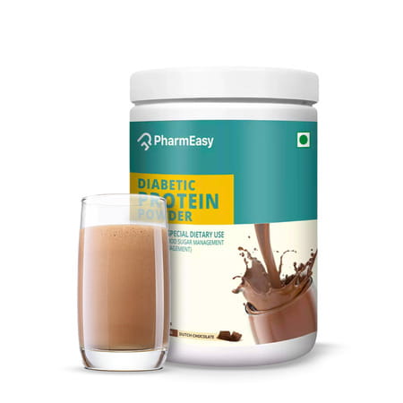 Pharmeasy Diabetic Protein Powder Chocolate Flavour 400g