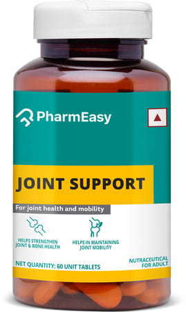 Pharmeasy Joint Support - Maintains Joints Mobility - Bone & Joint Health - Bottle Of 60