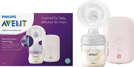 Philips Avent Comfort Single Electric Breast Pump (White) Scf395/11