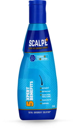 Scalpe Plus Anti Dandruff Shampoo Bottle Of 75 Ml