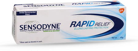 Sensodyne Rapid Relief Toothpaste 40 Gm