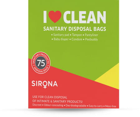 Sirona Sanitary And Diapers Disposal Bag - 75 Bags