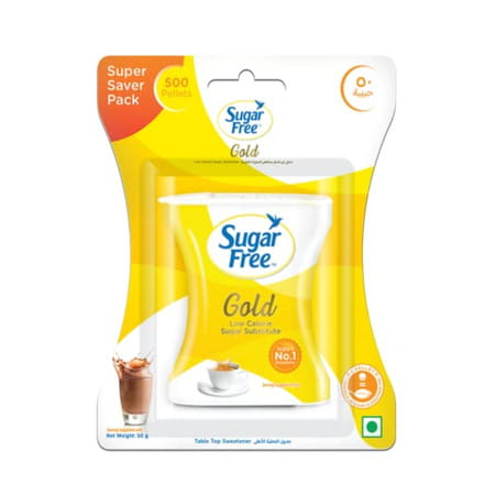 Sugar Free Gold Plus Packet Of 500 Pellets