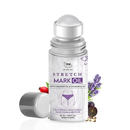 Tnw-The Natural Wash Stretch Mark Oil With Roll On For Reducing Scars & Pigmentation