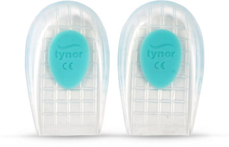 Tynor Heel Cushion Silicone White Small Pack Of 2