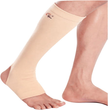 Tynor Compression Stocking Below Knee Classic Beige Large Pack Of 2