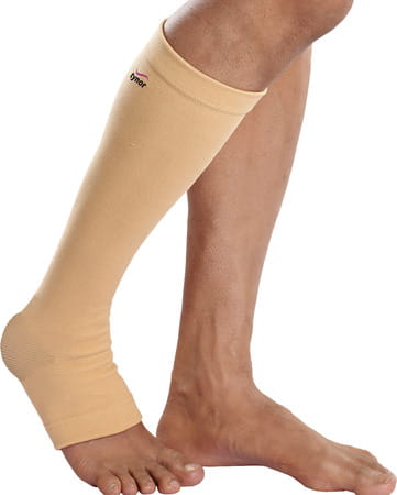 Tynor Compression Stocking Below Knee Classic Beige Small Pack Of 2