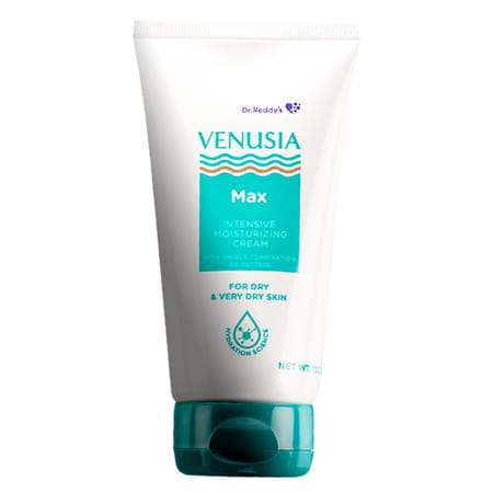 Venusia Max Intensive Moisturizing Cream For Dry To Very Dry Skin Repairs & Smoothens Skin 150g