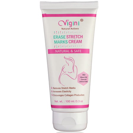 Vigini Erase Stretch Marks Scars Removal Cream Oil During After Pregnancy With Bio Oil-100gm