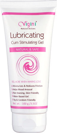 Vigini Sensual Lubricant Lube Long Lasting Time Increase Gel No Staining Water Based Gel 100ml