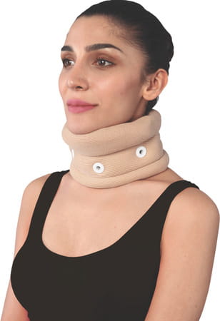 Vissco Cervical Collar With Chin Support |Provides Support & Stability To The Neck - Xl (Beige)