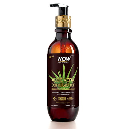 Wow Skin Science Aloe Vera Conditioner For Dry, Damaged And Frizzy Hair - 250ml